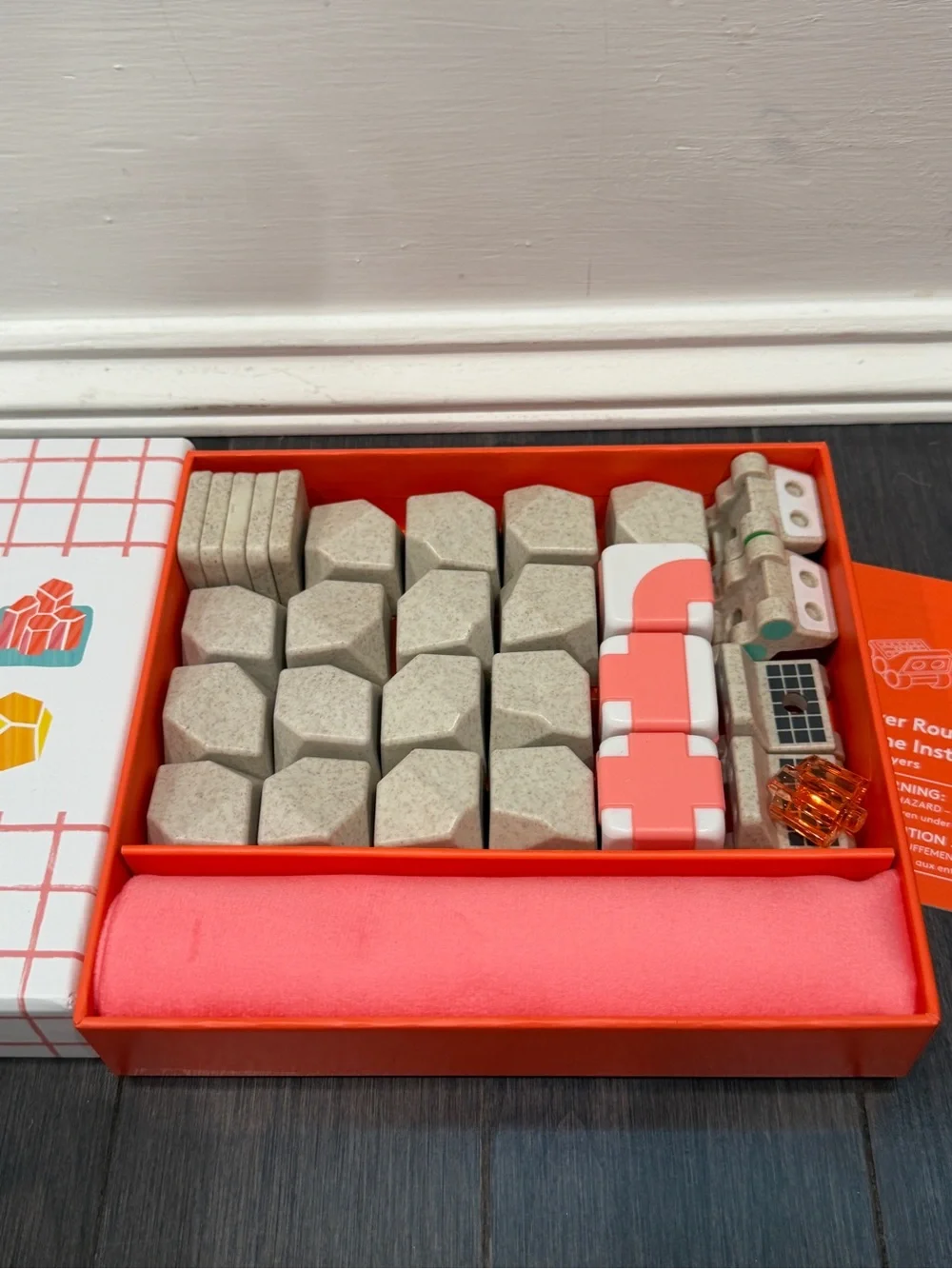 NWT Lovevery Rover Route Red Grid Strategy Game for Kids Learning Toy